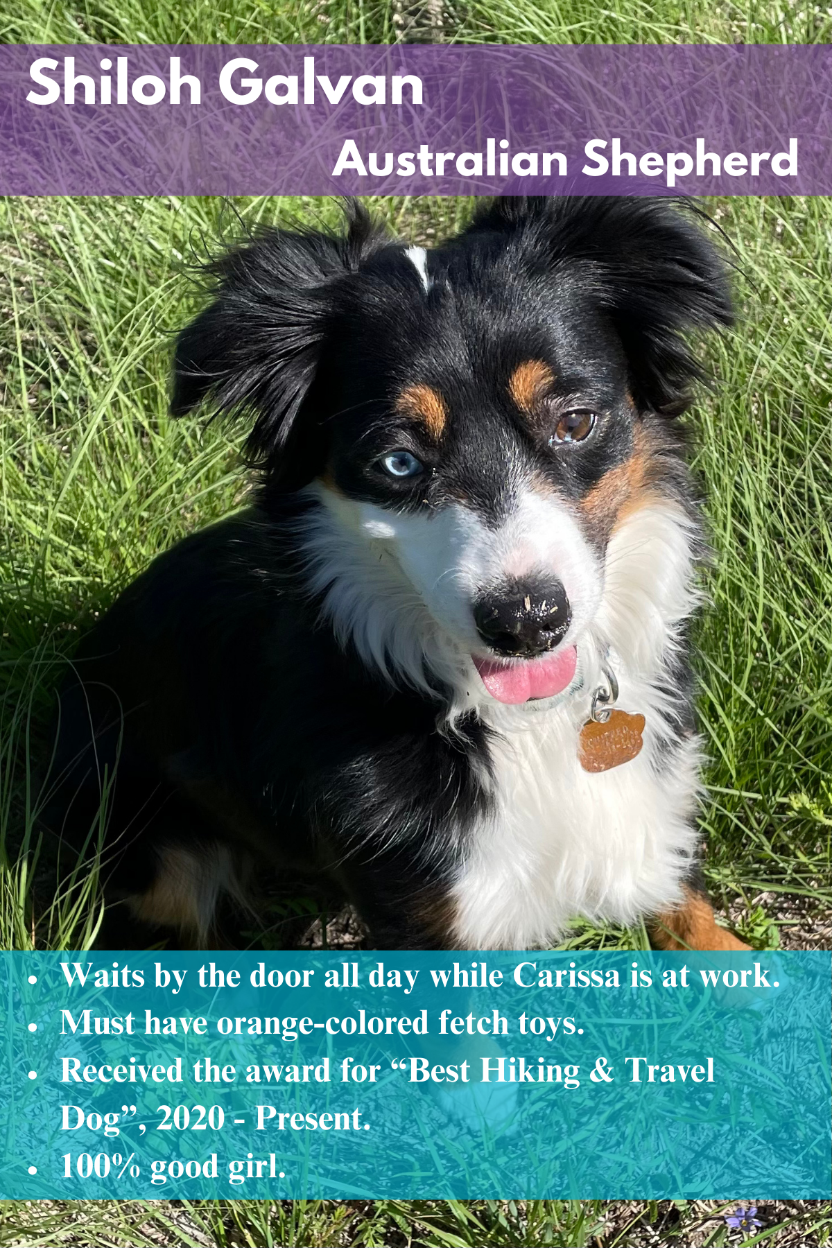 Shiloh  Galvan Photo